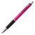 Długopis Andante Solid, czarny, różowy
