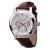Zegarek z chronografem ”Tiziano White”, szary