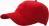 Czapka z daszkiem Plain Microfibre, czerwony