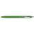 Długopis metalowy - gumowany, zielony