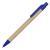Długopis Eco, niebieski, brązowy