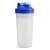 Shaker Muscle Up 600 ml, niebieski, transparentny