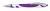Długopis MODERN, biały, fioletowy