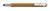 Długopis BAMBOO TOUCH, brązowy, srebrny
