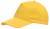 5-segmentowa czapka FAVOURITE, żółty