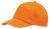5-segmentowa czapka FAVOURITE, pomarańczowy