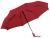 Automatyczny, wiatroodporny, składany parasol ORIANA, czerwony