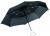 Automatyczny, wiatroodporny, kieszonkowy parasol STREETLIFE, czarny, biały, czarny, biały